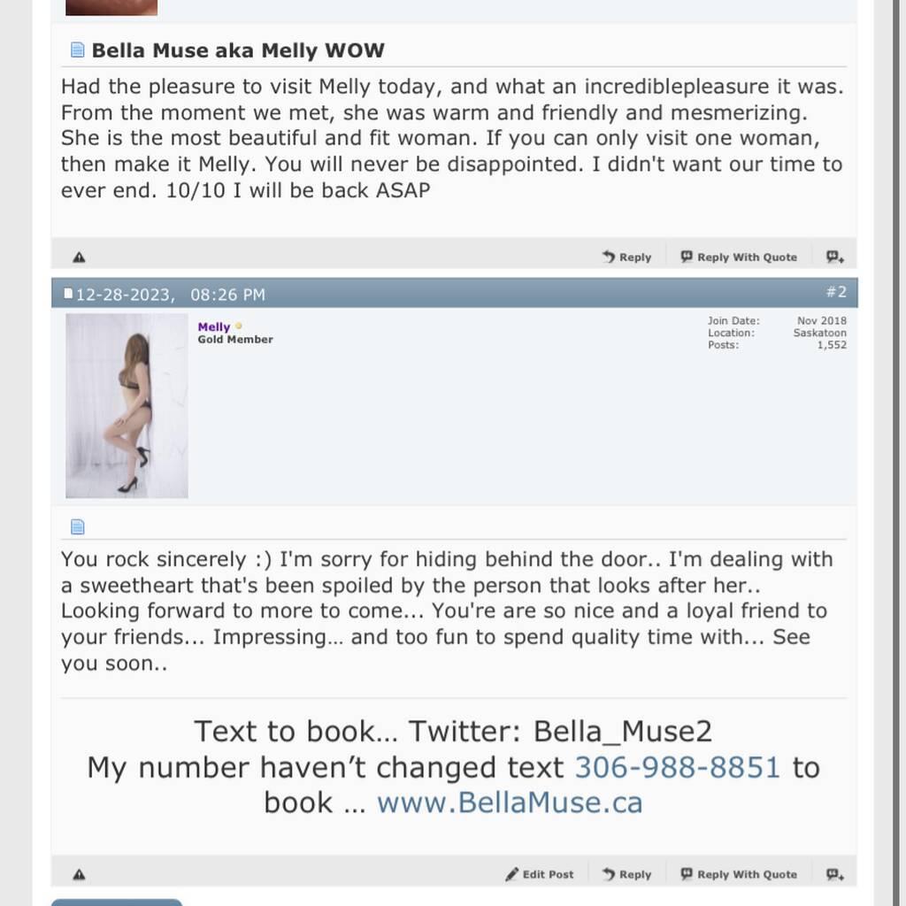 Bella Muse aka Melly is Female Escorts. | Saskatoon | Saskatchewan | Canada | canadapleasure.com 