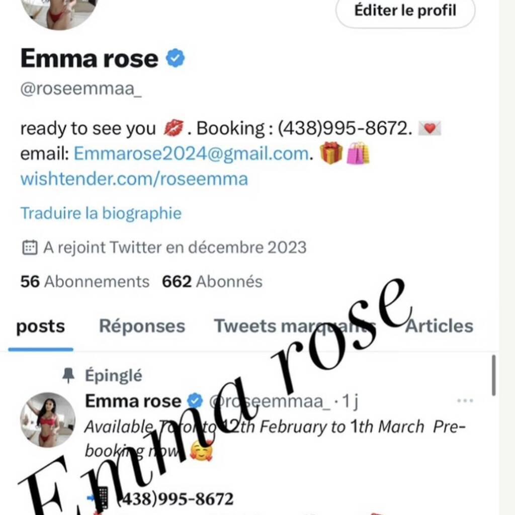 Emma rose is Female Escorts. | Edmonton | Alberta | Canada | canadapleasure.com 