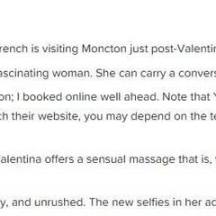 Valentina is Female Escorts. | Moncton | New Brunswick | Canada | canadapleasure.com 