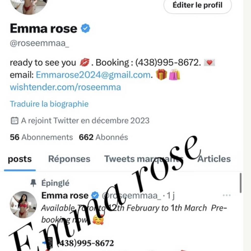 Emma rose is Female Escorts. | Winnipeg | Manitoba | Canada | canadapleasure.com 