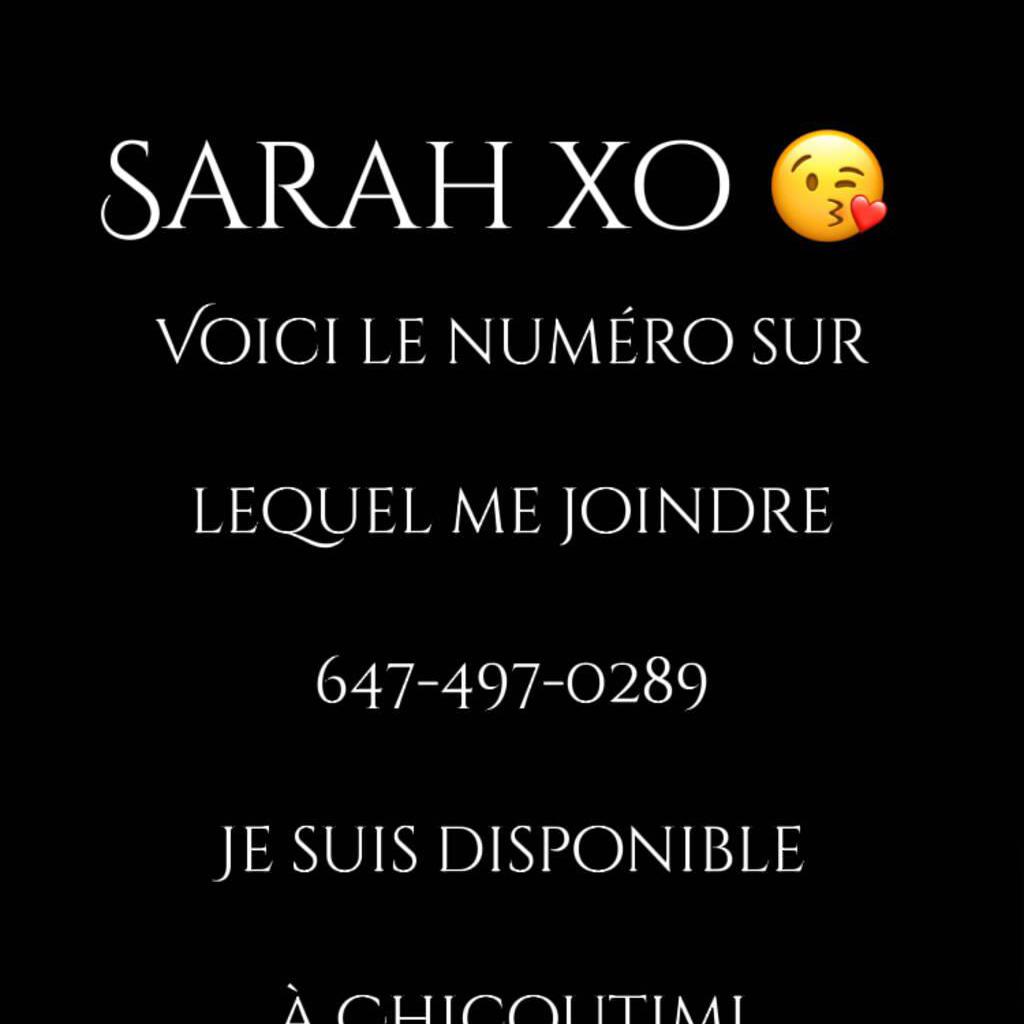 Sarah 647.497.0289 is Female Escorts. | Saguenay | Quebec | Canada | canadapleasure.com 