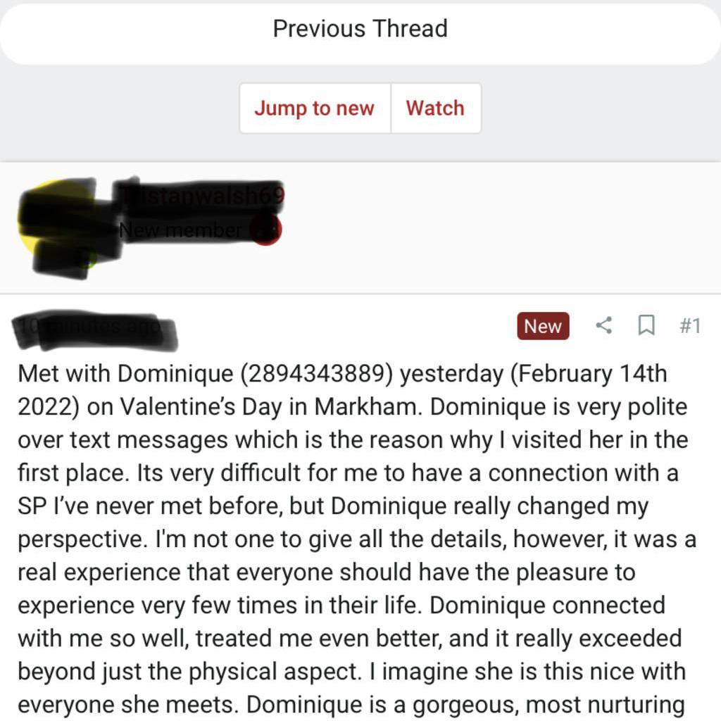 Dominique - Well Reviewed is Female Escorts. | Toronto | Ontario | Canada | canadapleasure.com 