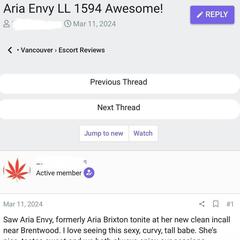 Aria Envy is Female Escorts. | Vancouver | British Columbia | Canada | canadapleasure.com 