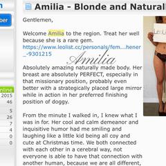 Amilia is Female Escorts. | Kitchener | Ontario | Canada | canadapleasure.com 