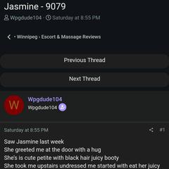 
                        Jasmine
                     is Female Escorts. | Brandon | Manitoba | Canada | canadapleasure.com 
