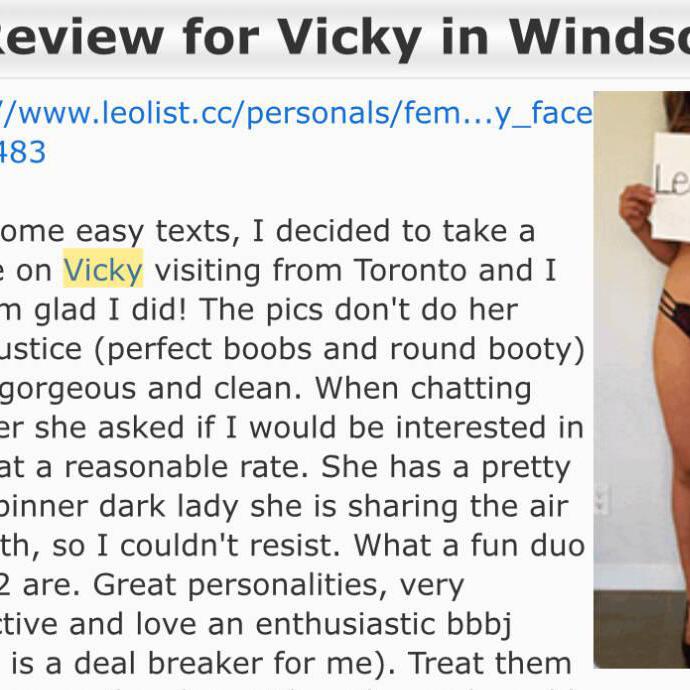 
                        Vicky
                     is Female Escorts. | Barrie | Ontario | Canada | canadapleasure.com 