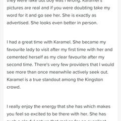 
                        Karamel
                     is Female Escorts. | Kingston | Ontario | Canada | canadapleasure.com 