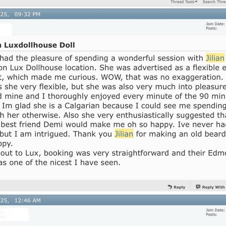 
                        Jilian
                     is Female Escorts. | Lethbridge | Alberta | Canada | canadapleasure.com 
