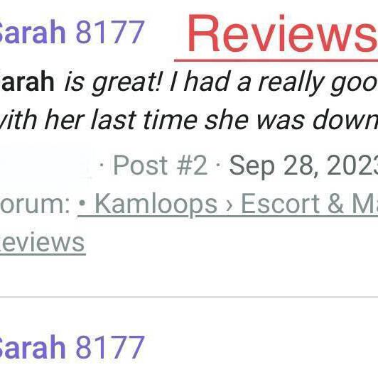
                        Sarah
                     is Female Escorts. | Saguenay | Quebec | Canada | canadapleasure.com 