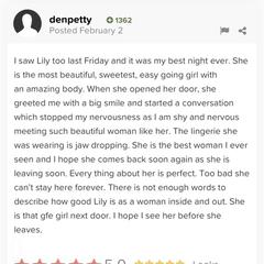 
                        Lilyy
                     is Female Escorts. | Lethbridge | Alberta | Canada | canadapleasure.com 