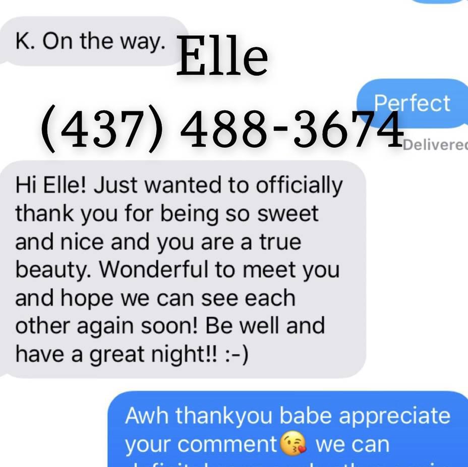
                        Elle
                     is Female Escorts. | belleville | Ontario | Canada | canadapleasure.com 