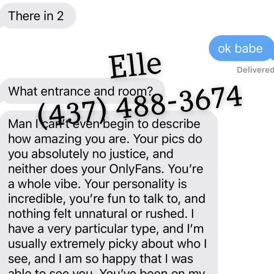 
                        Elle
                     is Female Escorts. | belleville | Ontario | Canada | canadapleasure.com 