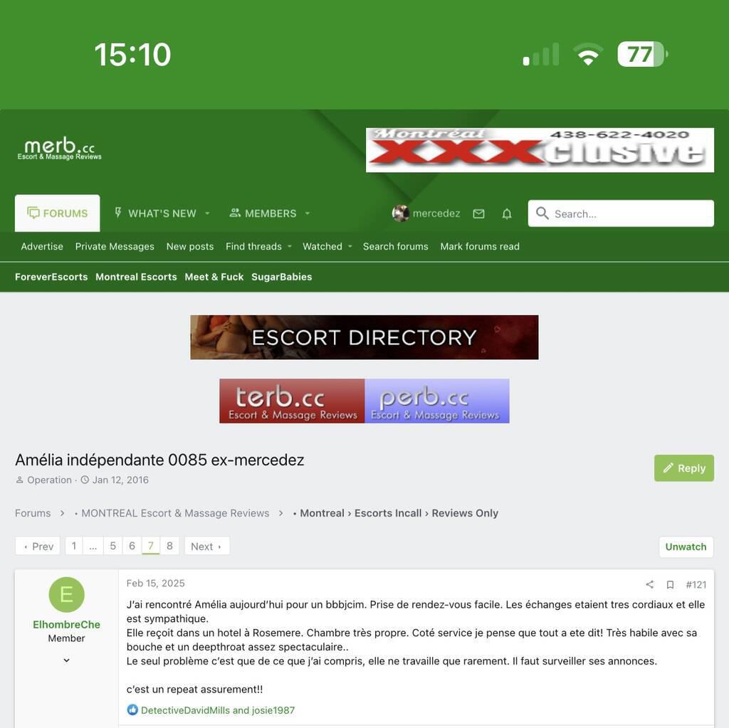 
                        Amélia
                     is Female Escorts. | Montreal | Quebec | Canada | canadapleasure.com 