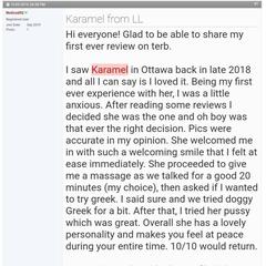 
                        Karamel
                     is Female Escorts. | Ottawa | Ontario | Canada | canadapleasure.com 