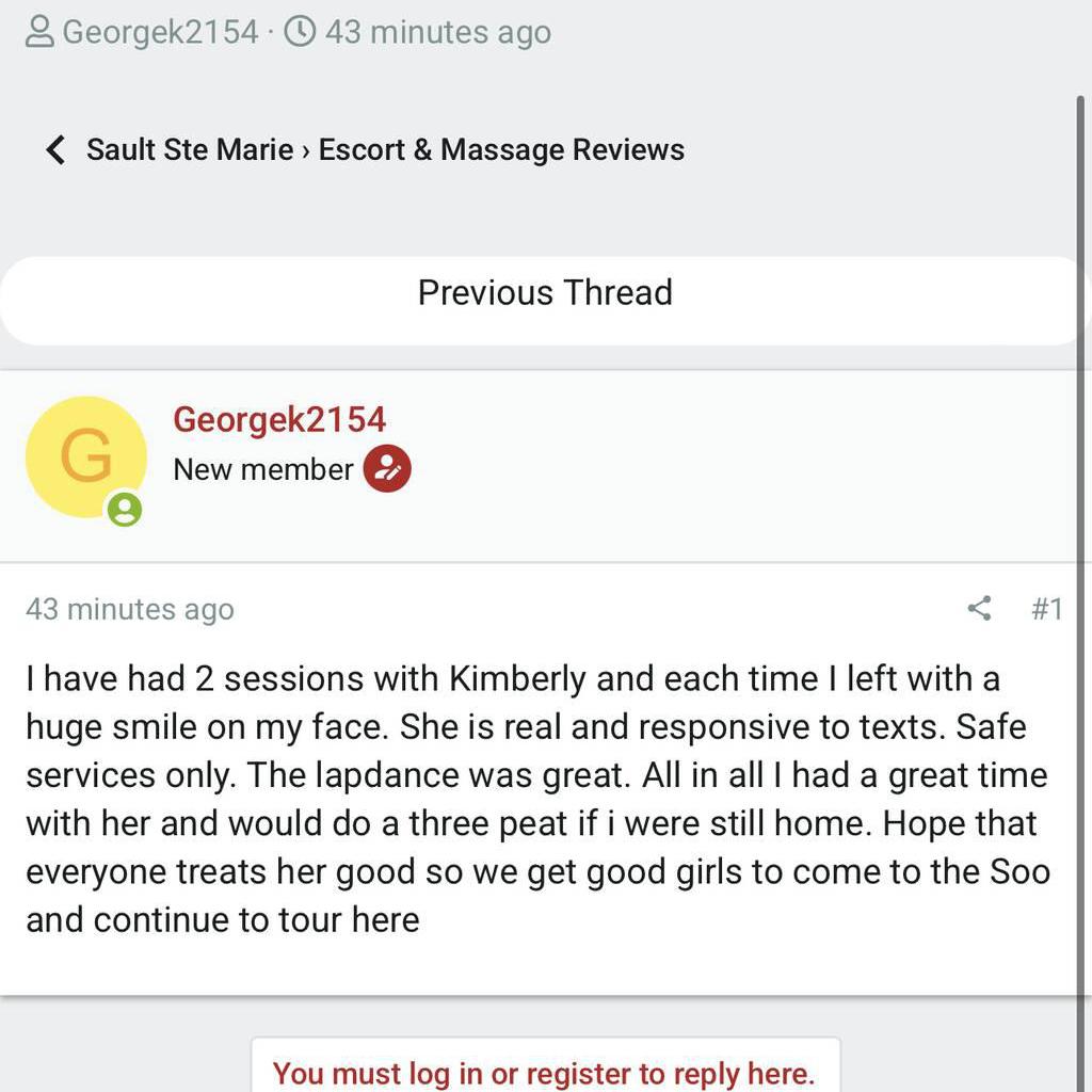 
                        KimberlyDoll.705.690.6374
                     is Female Escorts. | Sault Ste Marie | Ontario | Canada | canadapleasure.com 