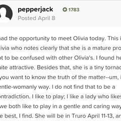 
                        Olivia
                     is Female Escorts. | St. John | New Brunswick | Canada | canadapleasure.com 