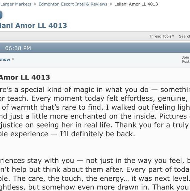 
                        Leilani Amor IN/OUT
                     is Female Escorts. | Regina | Saskatchewan | Canada | canadapleasure.com 