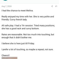 
                        Melina
                     is Female Escorts. | Brandon | Manitoba | Canada | canadapleasure.com 