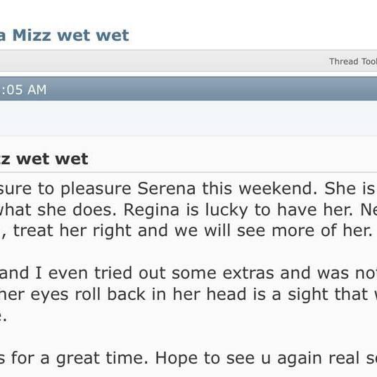 
                        Serena cashbaby
                     is Female Escorts. | Regina | Saskatchewan | Canada | canadapleasure.com 