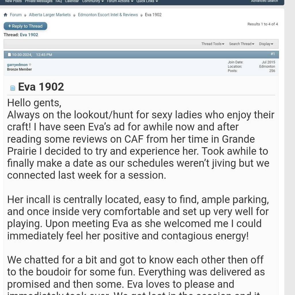 
                        Eva
                     is Female Escorts. | Edmonton | Alberta | Canada | canadapleasure.com 