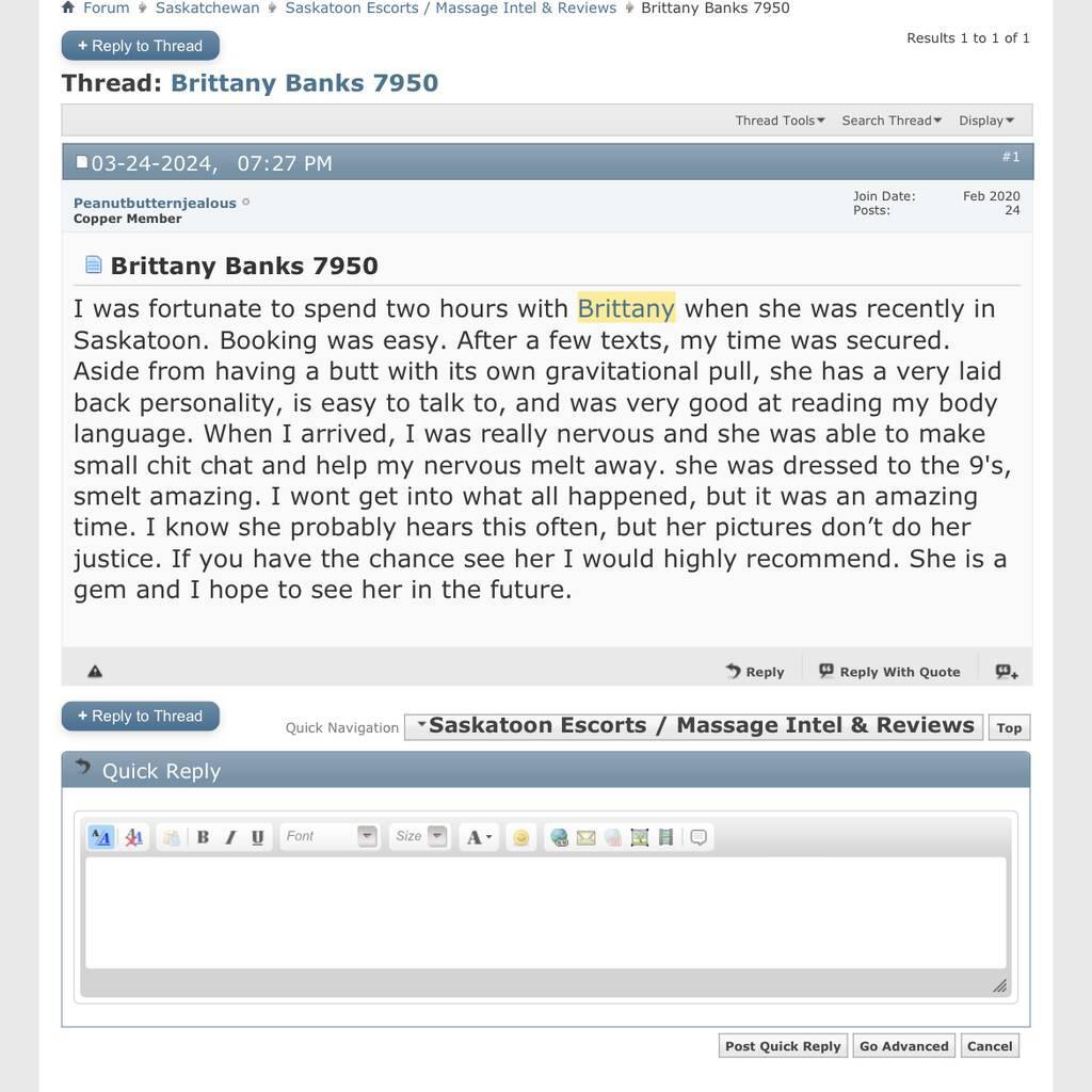 
                        Brittany Banks
                     is Female Escorts. | windsor | Ontario | Canada | canadapleasure.com 