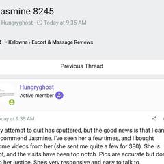 
                        Jasmine
                     is Female Escorts. | Kelowna | British Columbia | Canada | canadapleasure.com 