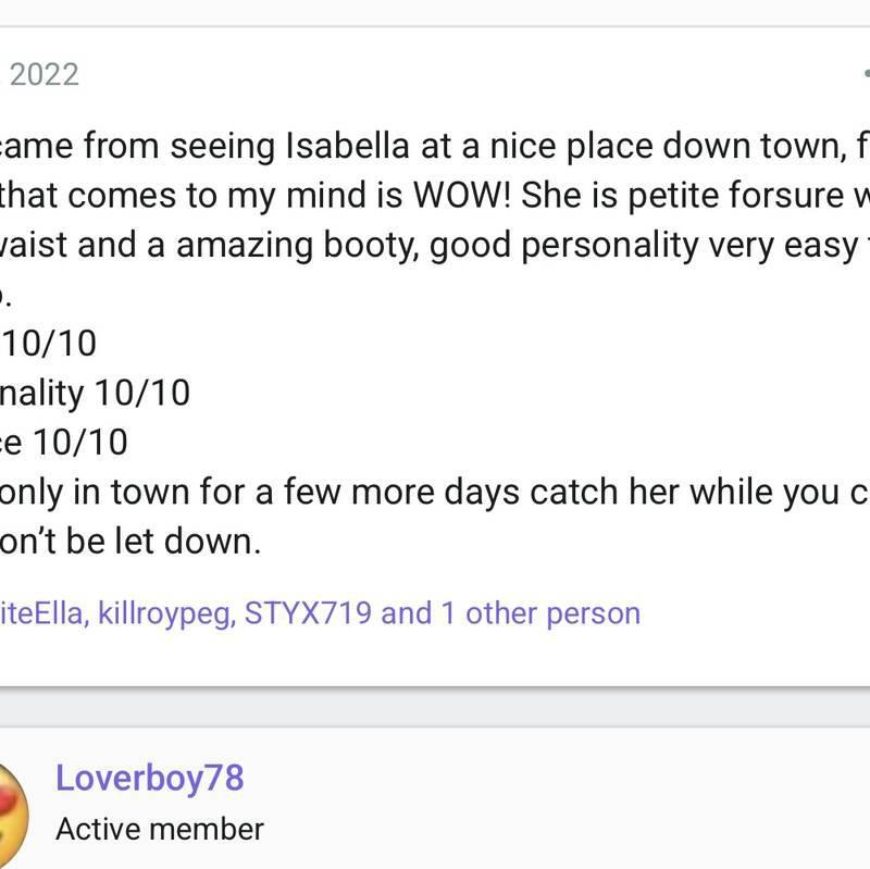 
                        Isabella
                     is Female Escorts. | Niagara | Ontario | Canada | canadapleasure.com 