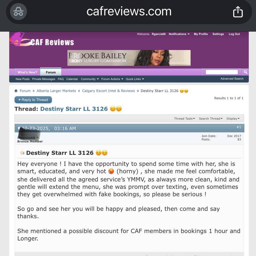 
                        Destiny Starr
                     is Female Escorts. | Calgary | Alberta | Canada | canadapleasure.com 