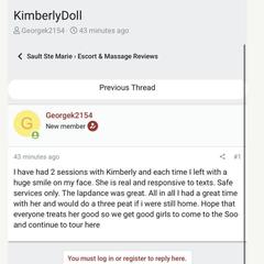 
                        KimberlyDoll.705.690.6374
                     is Female Escorts. | St. John | New Brunswick | Canada | canadapleasure.com 