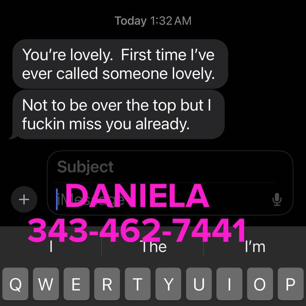 
                        Daniela
                     is Female Escorts. | Barrie | Ontario | Canada | canadapleasure.com 