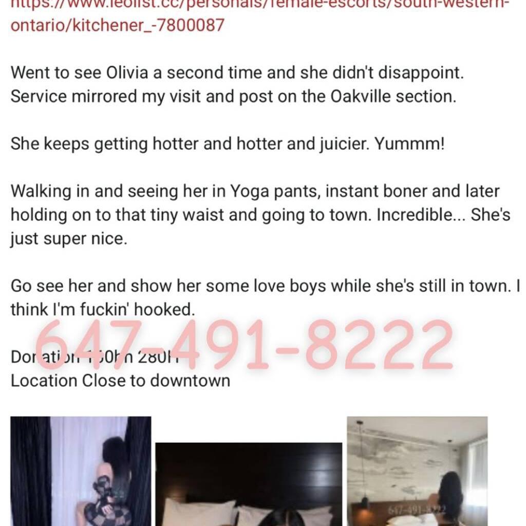 
                        OliviaStar
                     is Female Escorts. | Kitchener | Ontario | Canada | canadapleasure.com 