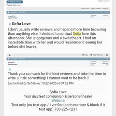 
                        Sofia Love
                     is Female Escorts. | Red Deer | Alberta | Canada | canadapleasure.com 