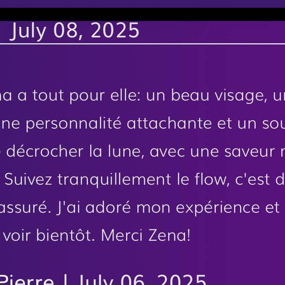 
                        Zena
                     is Female Escorts. | Quebec City | Quebec | Canada | canadapleasure.com 