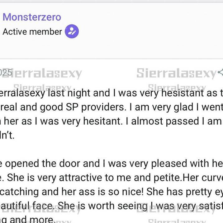 
                        Sierralasexy
                     is Female Escorts. | Abbotsford | British Columbia | Canada | canadapleasure.com 