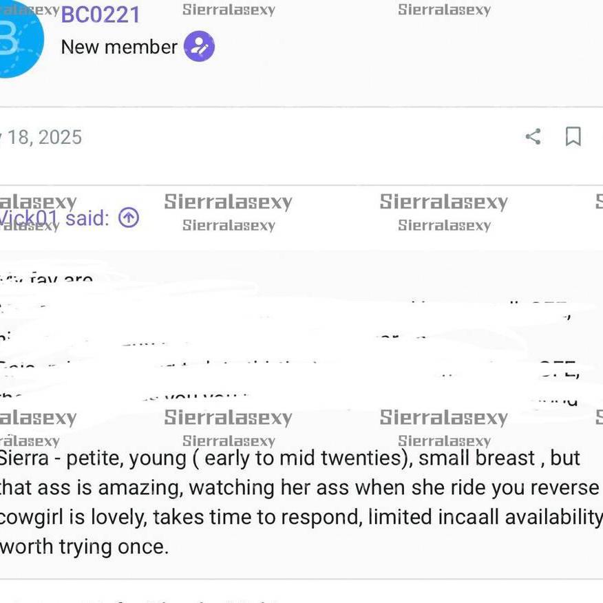 
                        Sierralasexy
                     is Female Escorts. | Abbotsford | British Columbia | Canada | canadapleasure.com 