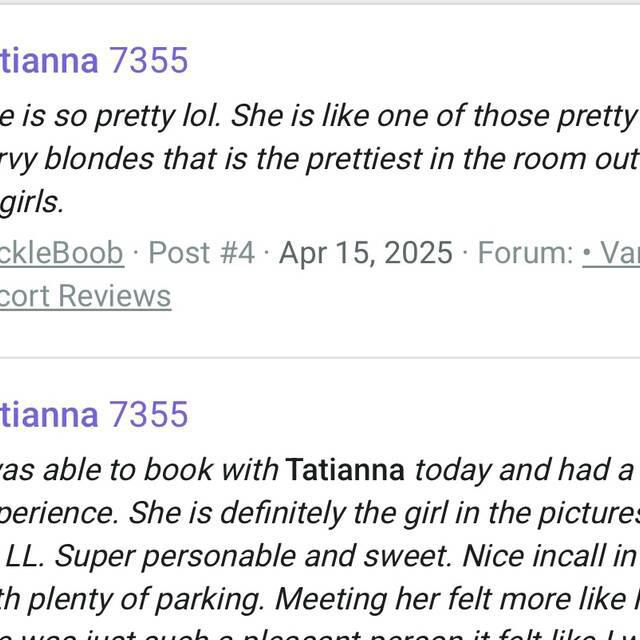 
                        Tatianna
                     is Female Escorts. | Regina | Saskatchewan | Canada | canadapleasure.com 