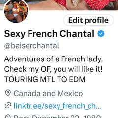 
                        Sexy French Chantal
                     is Female Escorts. | Sunshine Coast | British Columbia | Canada | canadapleasure.com 