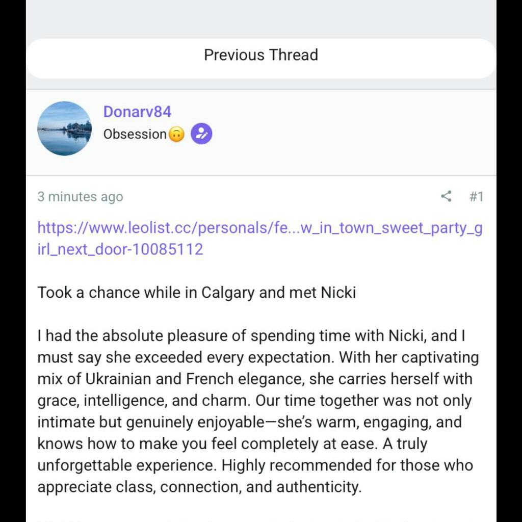 
                        Nicki
                     is Female Escorts. | Calgary | Alberta | Canada | canadapleasure.com 