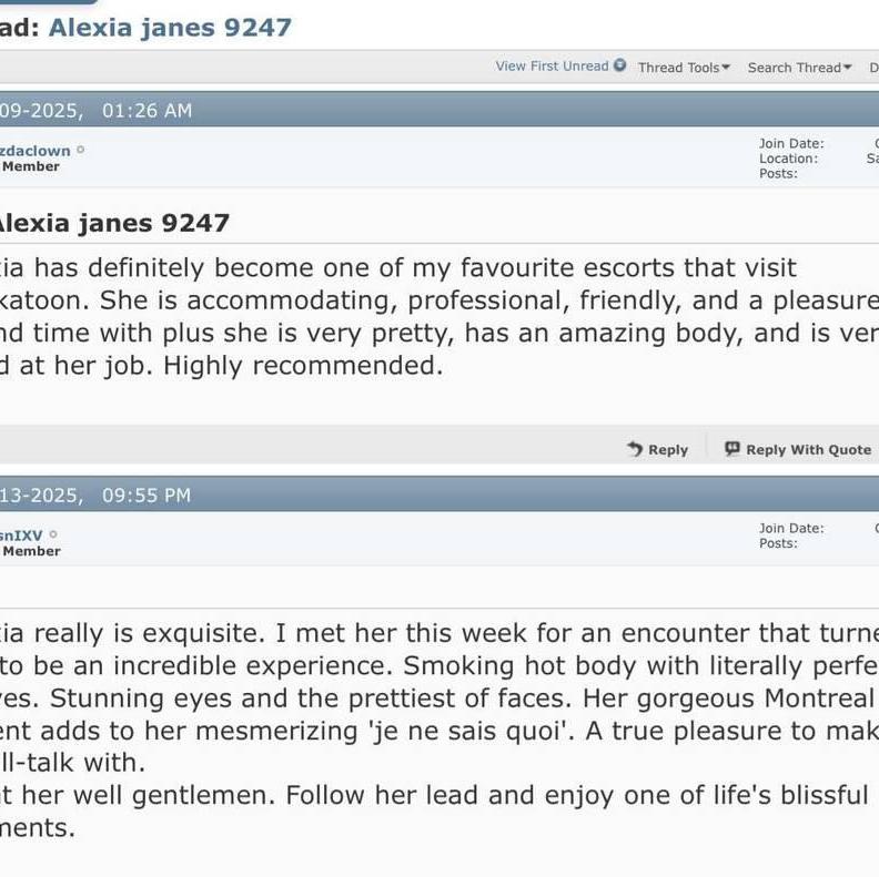 
                        Alexia janes
                     is Female Escorts. | Saskatoon | Saskatchewan | Canada | canadapleasure.com 