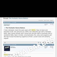 
                        Hanna bakers -CAF review
                     is Female Escorts. | Niagara | Ontario | Canada | canadapleasure.com 