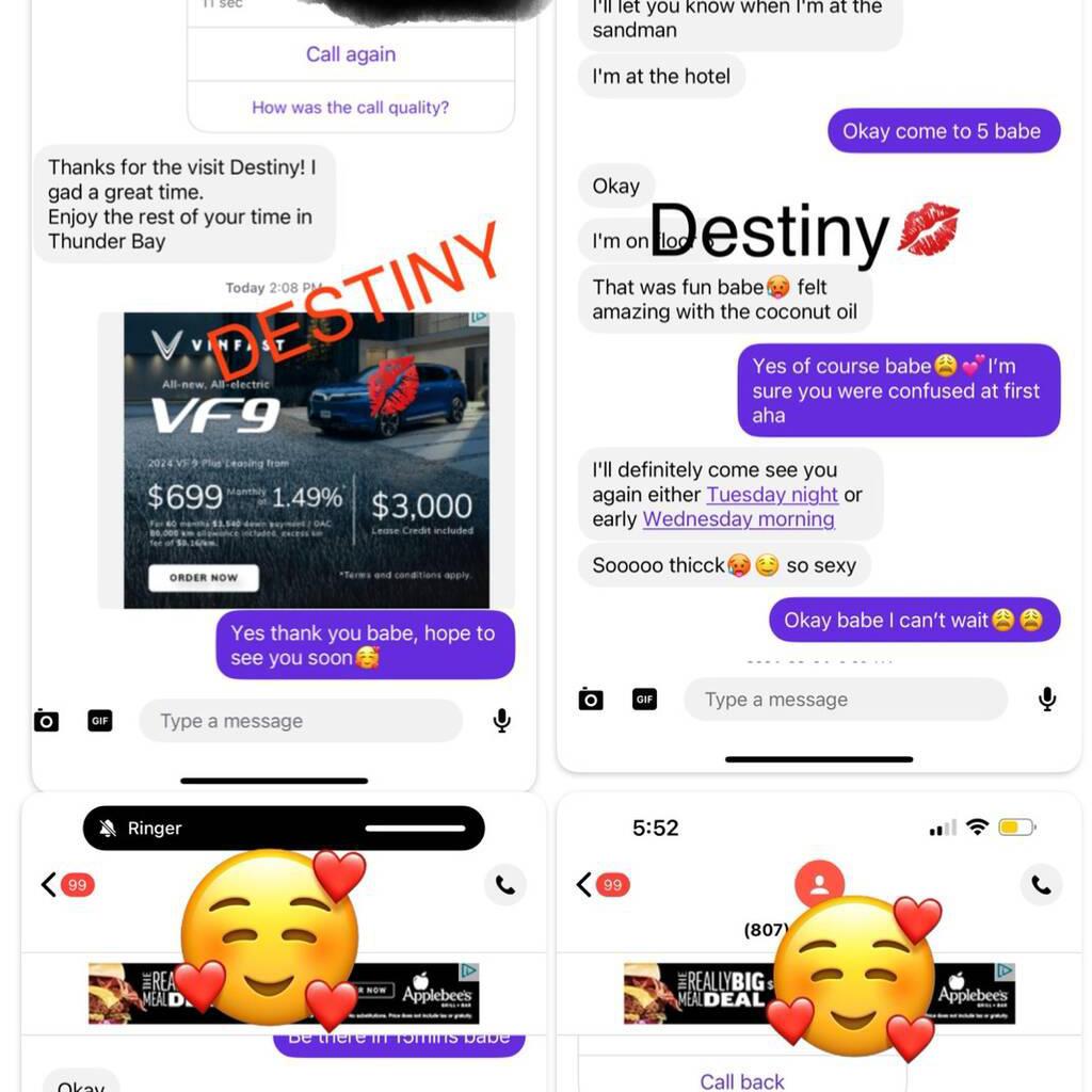 
                        Destiny-ADD NEW SC
                     is Female Escorts. | Thunder Bay | Ontario | Canada | canadapleasure.com 