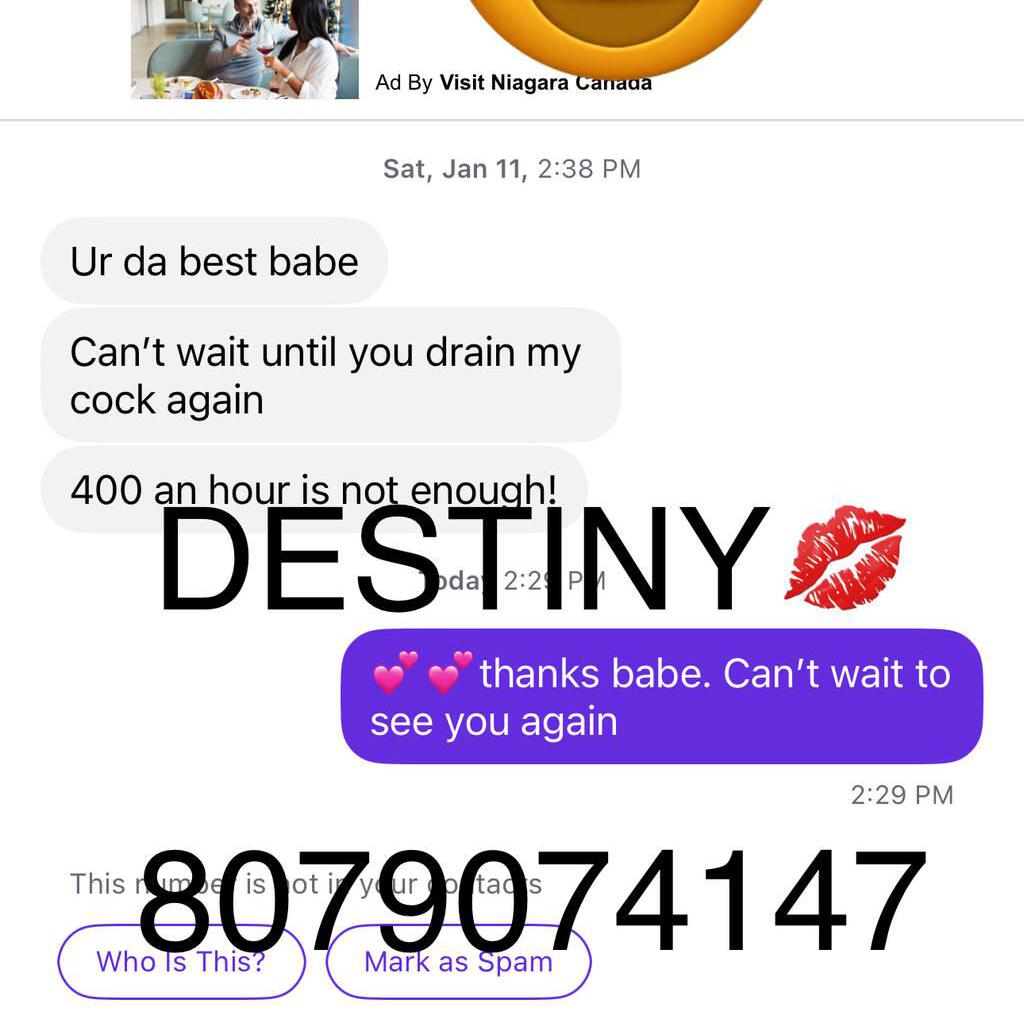 
                        Destiny-ADD NEW SC
                     is Female Escorts. | Thunder Bay | Ontario | Canada | canadapleasure.com 