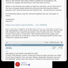 
                        Sarah
                     is Female Escorts. | Lethbridge | Alberta | Canada | canadapleasure.com 