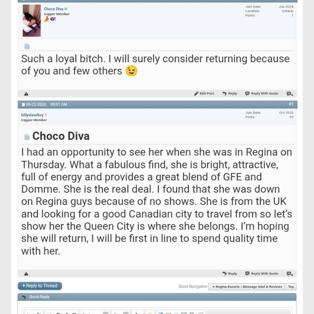 
                        Choco Diva CASH PREFERRED
                     is Female Escorts. | Skeena | British Columbia | Canada | canadapleasure.com 