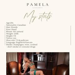 
                        Pamela Luscious  GFE PSE
                     is Female Escorts. | Fredericton | New Brunswick | Canada | canadapleasure.com 