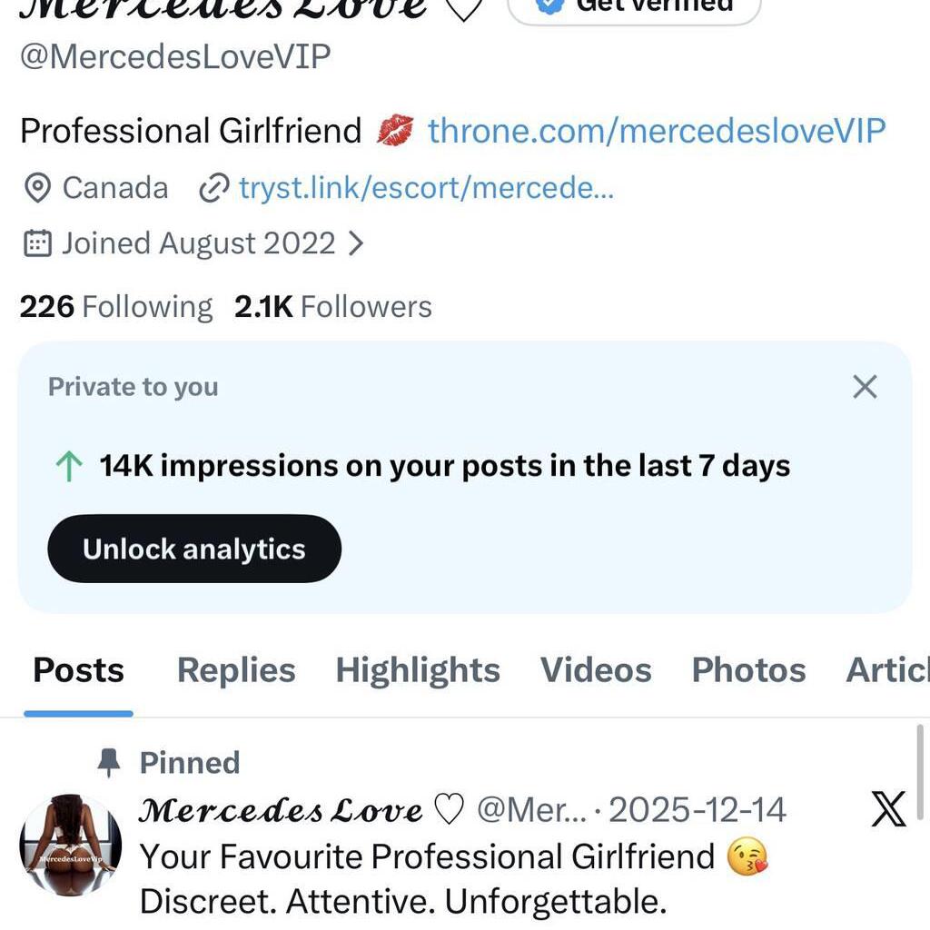 
                        Mercedes THE MOST WANTED
                     is Female Escorts. | Sarnia | Ontario | Canada | canadapleasure.com 