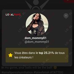 
                        DomMommy01
                     is Female Escorts. | Montreal | Quebec | Canada | canadapleasure.com 