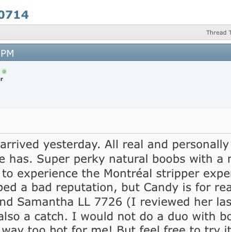 
                        Samantha
                     is Female Escorts. | Calgary | Alberta | Canada | canadapleasure.com 