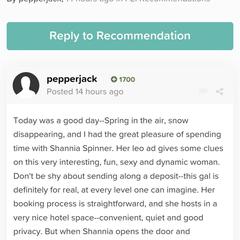 
                        ShanniaSpinner
                     is Female Escorts. | Edmonton | Alberta | Canada | canadapleasure.com 