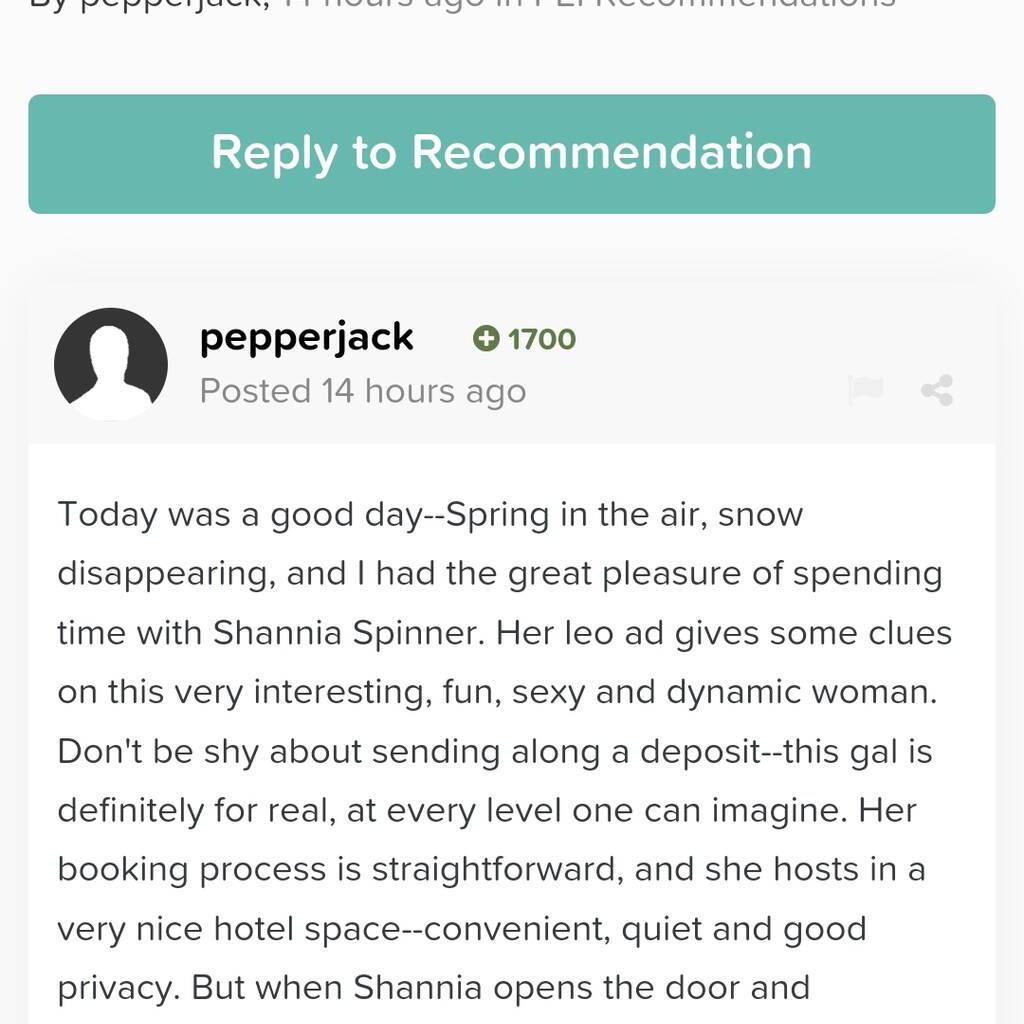 
                        ShanniaSpinner
                     is Female Escorts. | Edmonton | Alberta | Canada | canadapleasure.com 